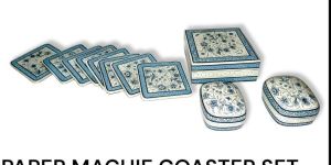 Paper Machie Coaster Set