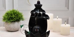 Smoke Shiva Lingam Fountain