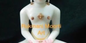 Marble Mahavir Swami Statue