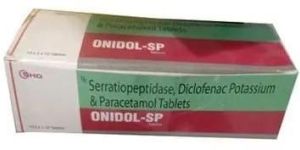 Serrati Peptidase Diclofenac Potassium Paracetamol Tablets