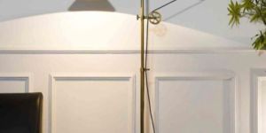 78inch Roller Floor Decorative Lamp