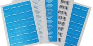 Paper Printed Labels