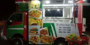 Red & Green Food Van