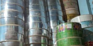 Silver Laminated Paper Roll