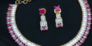 Micro Stone Necklace Set