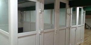 UPVC Plain Glass Door