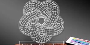 Customized Decorative 3D Illusion LED Desk Lamp