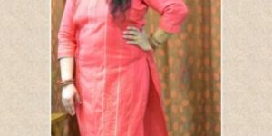 Peach Cotton Suit