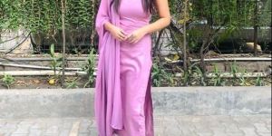 Pink Cotton Suit