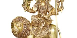 Maa Durga Brass Statue