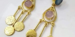Brass Gold Plating Earring