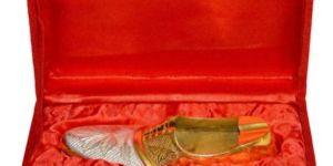 Brass Silver Plated Shoes
