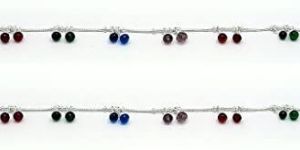 Silver Soft Bell Anklets