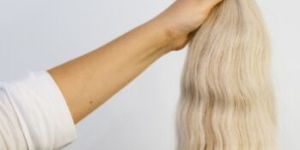 Blonde Machine Weft Hair