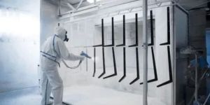 Steel Machine Powder Coating Services