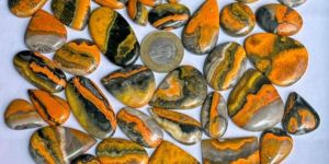 Bumblebee Jasper Cabochons