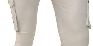 Mens Light Grey Cargo Pant