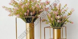 Metal Flower Vase