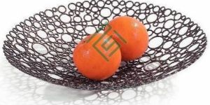 Metal Fruit Bowls & Platters