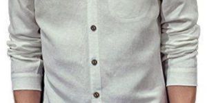 Mens Chinese Collar Shirt