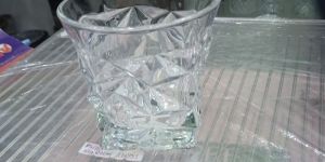 Crystal Diamond Cut Glass