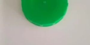 Green Plastic Jar Caps