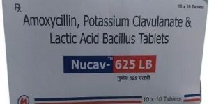Amoxicillin, Potassium Clavulanate & Lactic Acid Bacillus Tablets