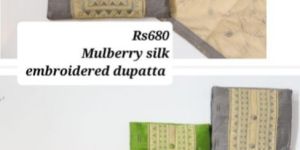 Ladies Designer Mulberry Silk Suit