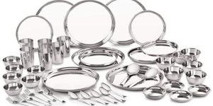 Stainless Steel Dinner Set