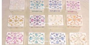 Marble Inlay Boxes