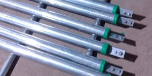 Galvanized Iron and Copper Bonded Earthing Electrode