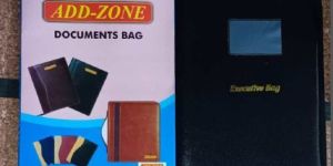 Black Document Bag
