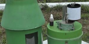 Self Recording Rain Gauge