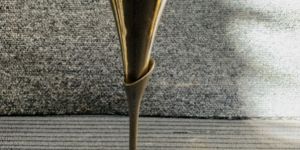 Glass Shaped Candle Holder