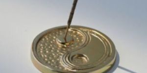 Round Incense Stick Holder