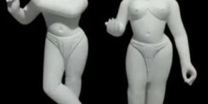 2 Feet Marble Iskcon Radha Krishna Statue