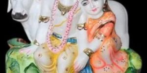 2 Feet Marble Traditional Radha Krishna Statue