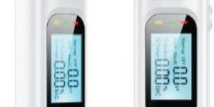 SIMMANS S-21 White Digital Alcohol Tester Breath Analyzer