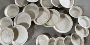 6 Inch Areca Leaf Round Plate