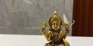 Brass Laxmi Idol