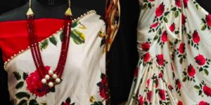 Printed Satin Fabric