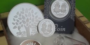 Lakshmi Silver Coin