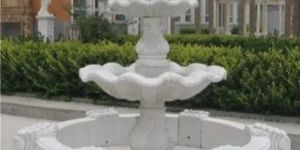 White Garden Marble Fountain