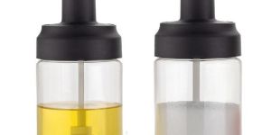 Oil Dispenser with Silicone Brush