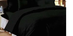 Satin Strip Bed Sheet