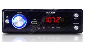 Dulcet DC-3030X High Power Single Din MP3 Car Stereo