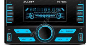 Dulcet DC-F200X 220W Double Din Mp3 Car Stereo