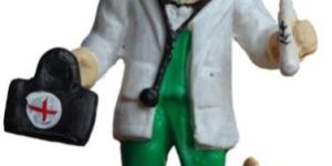 Resin Doctor Ganesha Statue