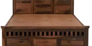 King Size Wooden Bed