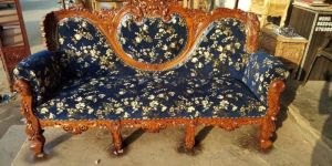 Traditional Wooden Sofa